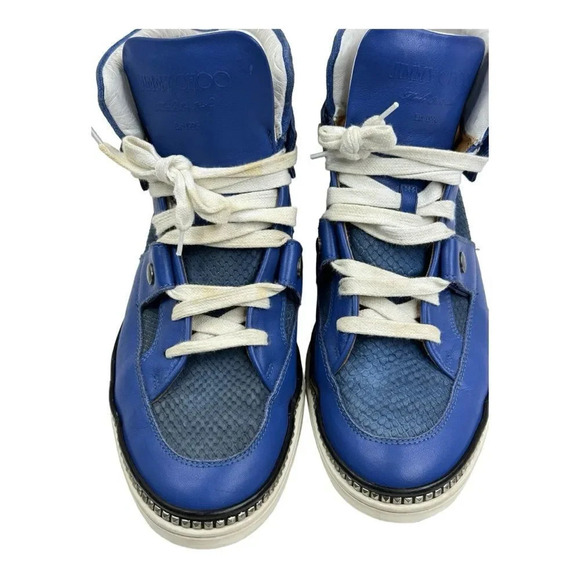 Jimmy Choo Barlowe High Top Sneakers